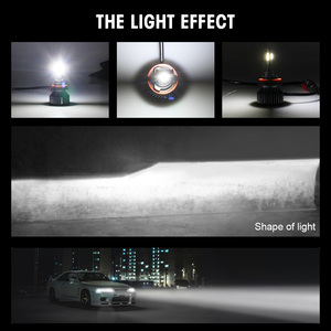 HAIZG faros delanteros led para coche de alta potencia 8000lm H1,H3,<span class=keywords><strong>H7</strong></span>,H8 faro led para coche - Product Image 5