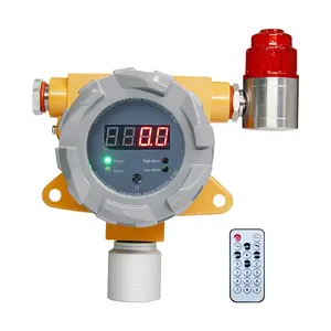 Détecteur de gaz antidéflagrant capteur d'hydrogène détection de fuite de gaz panneau de commande analyseur d'hydrogène détecteur de gaz h2 fixe