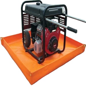 Berm <span class=keywords><strong>de</strong></span> confinement des <span class=keywords><strong>d</strong></span>éversements <span class=keywords><strong>d</strong></span>'hydrocarbures en PVC sur mesure, durable, léger et pliable - Product Image 5
