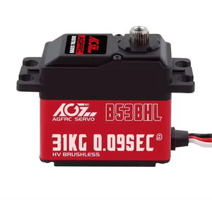 Moteur numérique programmable à engrenages en acier sans balais à couple élevé B53BHL V2 0.090Sec 31KG pour voiture RC 1/10 - Product Image 4