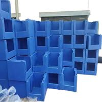 Bacs de stockage pour entrepôt, bacs de picking en PP personnalisés, bacs de picking pour vêtements empilables, recyclables, certifiés ISO9001, boîtes en plastique