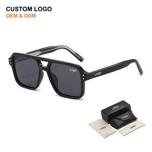 Lunettes de <span class=keywords><strong>soleil</strong></span> carrées rétro classiques modernes pour hommes, lunettes de <span class=keywords><strong>soleil</strong></span> personnalisées de haute qualité UV400 pour femmes, vente en gros de lunettes de <span class=keywords><strong>soleil</strong></span> - Product Image 2