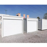 Porte à enroulement en panneaux sandwich pour l'extérieur, maison préfabriquée, conteneur, stockage de voitures préfabriqué à vendre