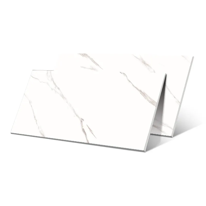 제조 업체 도매 전체 세련된 흰색 대리석 패턴 바닥 세라믹 타일 바닥