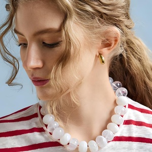 Collar <span class=keywords><strong>de</strong></span> Cuentas Hecho a Mano con Resina Acrílica Colorida, Estilo Bohemio, Moda 2026, <span class=keywords><strong>para</strong></span> Mujer, Joyería <span class=keywords><strong>para</strong></span> Vacaciones <span class=keywords><strong>de</strong></span> Verano en la Playa - Product Image 2