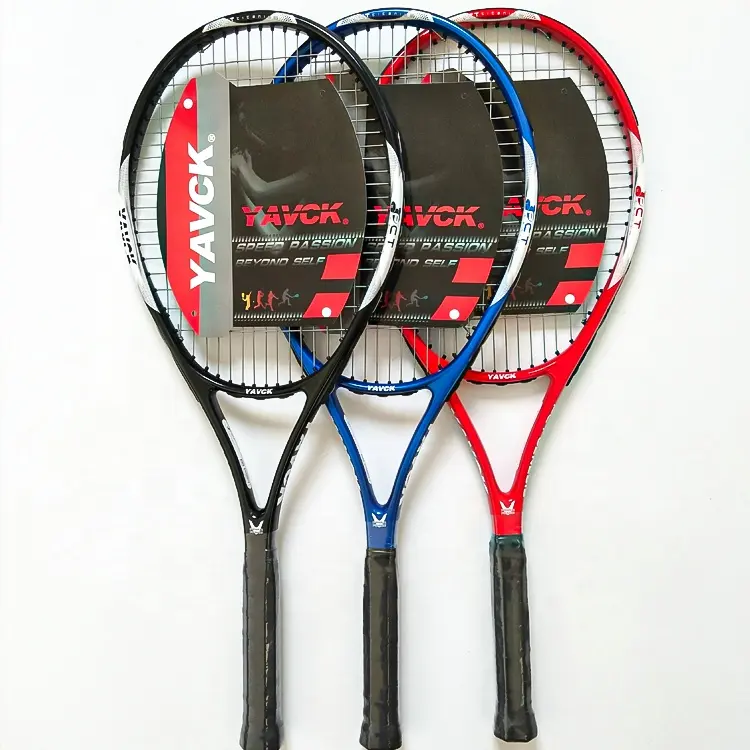 Raquette professionnelle de Tennis en fiber de carbone, tennis professionnelle, Design personnalisable, pour jeunes adultes