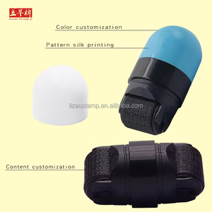 Tùy chỉnh HD nhựa hình dạng viên nang con dấu Kid đồ chơi hai con lăn tem mạnh mẽ bao gồm điện encipher bí mật riêng tư <span class=keywords><strong>stamper</strong></span> - Product Image 5