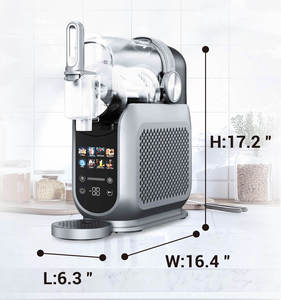 Commercial 1.8L Large Capacity tank Small Portable Fully Automatic Touch Control Intelligence Slushie Machine - Product Image 4