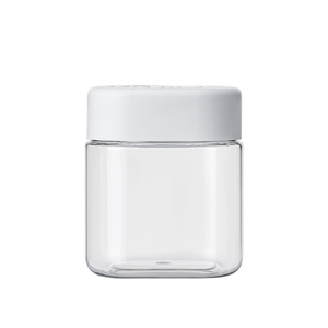 Botellas de Plástico Cuadradas de 580 ml con Tapa CRC, Botellas para Vitaminas en Cápsulas - Product Image 1