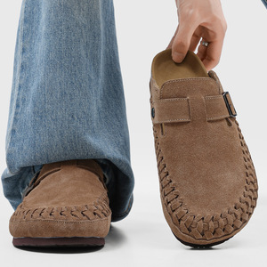 Mocassins Birkenstock pour Hommes Printemps-Été-Automne 2026 à Semelle Épaisse Décontractés à Enfiler Bout Rond Confortables et Légers - Product Image 3
