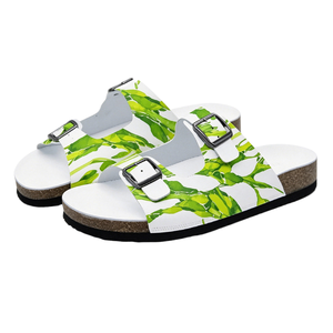 POD Custom Indoor Outdoor Slippers Open‑toe slide sandals - Product Image 4