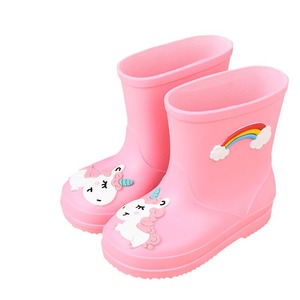 <span class=keywords><strong>Botas</strong></span> <span class=keywords><strong>de</strong></span> lluvia impermeables bonitas <span class=keywords><strong>de</strong></span> princesa para bebés, niños y niñas, zapatos <span class=keywords><strong>de</strong></span> <span class=keywords><strong>agua</strong></span> con forro polar sin cordones, estilo exterior antideslizante - Product Image 1