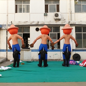 Kostum Boneka Labu Tengkorak Tiup Dekorasi Parade Jalan Warna-Warni untuk Festival Halloween - Product Image 2