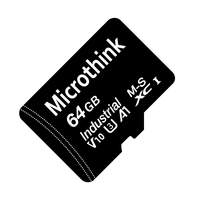 Carte mémoire Microthink TF de qualité industrielle 32G, 64G, 128G, 256G A1 U3 V10 pour GPS de voiture, caméra embarquée, lecteur multimédia