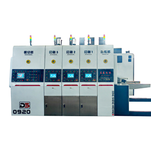 Tự động 4 màu <span class=keywords><strong>flexo</strong></span> phẳng máy in Nhiều màu Cấu trúc ngăn xếp Điều kiện Mới giấy <span class=keywords><strong>flexo</strong></span> in điện carton - Product Image 3