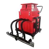 Aspirateur industriel à double tête de grande capacité, capable d'éliminer efficacement la poussière de construction et la poussière de meulage d'époxy