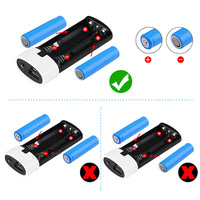 Boîtier de chargeur de batterie 18650x2 Usb, boîtier de bricolage pour batterie 5600mAh avec sortie USB et indicateur