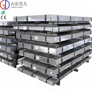 Nhà máy cung cấp tấm thép mạ kẽm dx51d dx52d Z100 gi 1000-1250mm chống ăn mòn nước lợp biệt thự lối đi tầng ngoài trời - Product Image 1