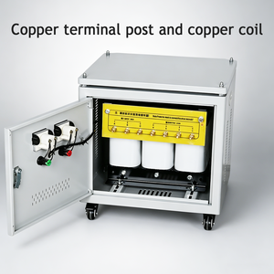 Transformador de Aislamiento Trifásico de 10kVA, 15kVA, 30kVA, 440V, 480V a 220V, 400V, Tipo Seco, Suministro de Fábrica - Product Image 6