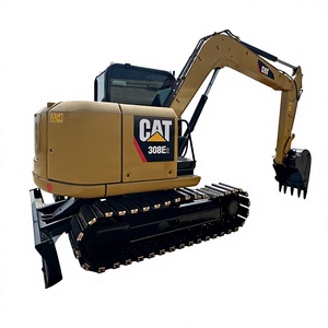 ผลิตในญี่ปุ่น รถขุดตีนตะขาบ Caterpillar ของแท้ มือสอง รุ่น Cat 308 308E 308E2 น้ำหนัก 8 ตัน รถขุดขนาดเล็กมือสอง Cat308E Cat320E2 - Product Image 1