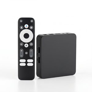 กล่องทีวี Dcolor ATV รุ่นขายดี Amlogic S905Y4 Quad Core 2GB+32GB 4K HDR บลูทูธ พร้อมระบบสั่งงานด้วยเสียง กล่องทีวี Android สำหรับสตรีมมิ่งที่บ้าน - Product Image 1