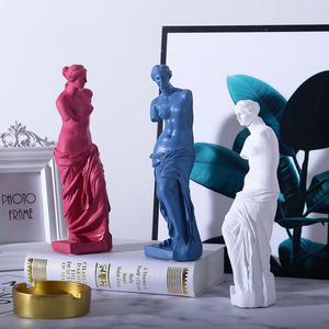 Estatua de resina de diosa griega clásica al por mayor, escultura elegante de <span class=keywords><strong>Venus</strong></span> para decoración del hogar, coleccionistas de arte, diseñadores de interiores - Product Image 1