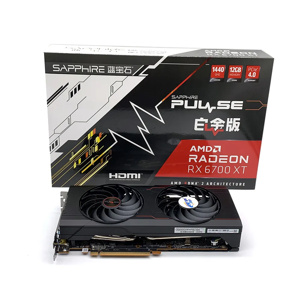 Rumax SAPPHIRE AMD Radeon RX 6700 XT Pulse 12GB GDDR6 PCI-Express 4.0 Gaming Graphics Card