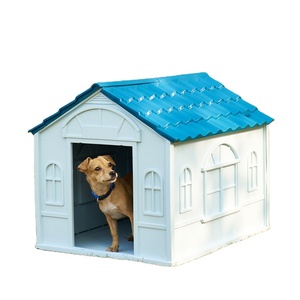 Best Quality Luxury Plastic Pet House Large Outdoor Waterproof Dog Cages Dog Kennels Big Dog House Pet Cages