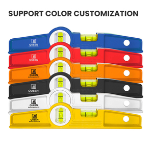 LYQUEEN 81S Manyetik Torpido Su Terazisi 25cm Hassas Frezelenmiş Yüzey 0.5mm/m Hassasiyet Dökme Alüminyum Trapez Şekilli Terazi - Product Image 6