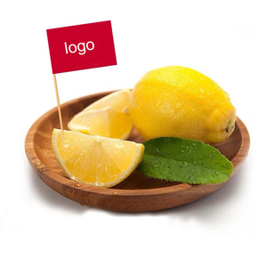 Drapeaux à dents personnalisés avec logo, différentes tailles et formes, parfaits pour les sandwichs, les desserts, les boissons, les bâtonnets à cocktail. - Product Image 1