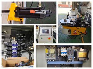 Motor doblador de tubos hidráulico automático pequeño 38NC semiautomático NC para dobladora de tubos de cobre y aluminio de acero inoxidable - Product Image 6