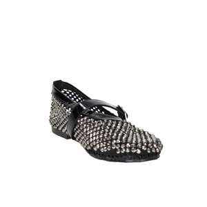 Ballerines pour femmes Laura Biagiotti, noires, taille 36, talon de 1 cm, plates - Product Image 4