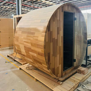 Sauna Exterior de Infrarrojos Tradicional Nórdica Aislada de Gran Tamaño para 1-2-4 Personas, Precio de Guangzhou - Product Image 2