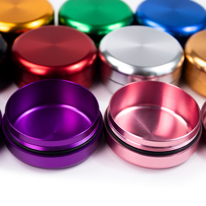 Custom OEM CNC Machining <b>Aluminum</b> Alloy Color Anodizing Tea Coin Empty Storage Tin Can <b>Container</b> Jar - Product Image 6