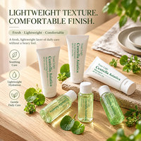 Kit de Voyage OEM Marque Blanche Centella : Soin Apaisant et Hydratant Visage, Corps et Cheveux pour les Vacances