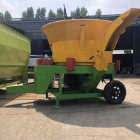 Nueva Máquina Trituradora de Alimento para Ganado y Ovejas, Molino de Martillos Rotatorio Grande, Trituradora de Tallo de Maíz, Paja y Heno, Alta Eficiencia