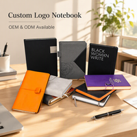 Carnet de notes en cuir PU avec logo personnalisé, journal, agenda, planificateur, OEM ODM, couverture rigide, personnalisé pour les cadeaux d'entreprise, de bureau ou d'entreprise