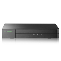 GU-N1216H1S-P8-IQ Gcraftsman H.265 16-Kanal 12MP 4K 8MP NVR mit Wachstation VMS Guardviewer Gesichtserkennung CCTV-Kamera
