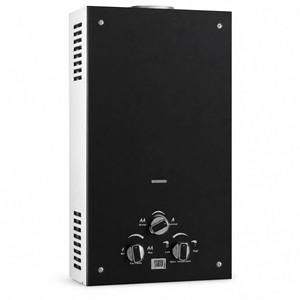 <span class=keywords><strong>Chauffe</strong></span>-<span class=keywords><strong>eau</strong></span> mural à <span class=keywords><strong>gaz</strong></span> instantané sans réservoir avec affichage LED, commande à trois boutons, <span class=keywords><strong>installation</strong></span> facile pour usage domestique et extérieur - Product Image 3
