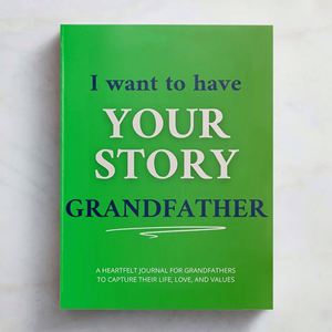 Custom Luxury Leather Hardcover Thread Sewn A5 Journal 128 Pages 100 GSM Customizable Mom Life Story Guided Memory <b>Notebook</b> - Product Image 3