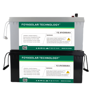 포야 태양열 딥 사이클 공장 가격 24V 리튬 이온 배터리 24V 100AH 200AH Lifepo4 배터리 - Product Image 4