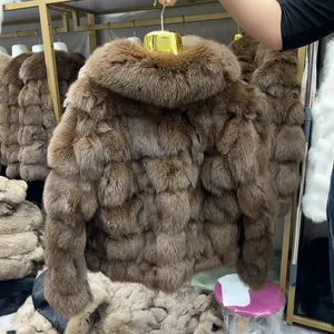 <span class=keywords><strong>Cappotto</strong></span> in Vera <span class=keywords><strong>Pelliccia</strong></span> di Volpe con Colletto per <span class=keywords><strong>Donna</strong></span>, Moda Invernale Elegante <span class=keywords><strong>e</strong></span> Naturale, Giacca in Vera <span class=keywords><strong>Pelle</strong></span> - Product Image 5