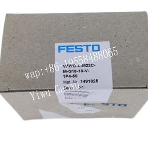 Válvula Solenoide Original FESTOS VYKA-F7-M32-12-D2-PF-5YQ7 para Control de Fluidos 8114564, Resistente a la Corrosión, para la Industria Alimentaria - Product Image 1