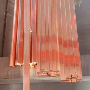 T2 Copper Busbar Various Specifications Square Shape For Grounding Distribution Cabinets - Product Image 2