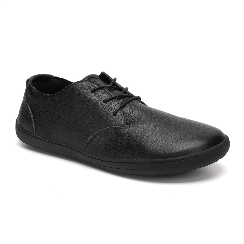 Casual Shoes For Smart Black Flat Shoes Smart Fit Shoes - Main Image