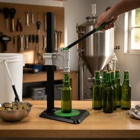 Capsuleuse manuelle de table pour bouteilles, machine à capsuler les capsules couronne, cadre de 46 cm, scelleuse de bouteilles en verre pour brassage artisanal de bière et de soda