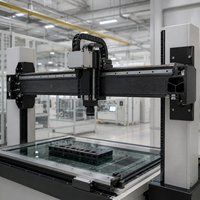 Poutre transversale en fibre de carbone haute résistance, légère, résistante à la déformation, finition sergé mate, tailles personnalisées pour laser à fibre CNC industriel