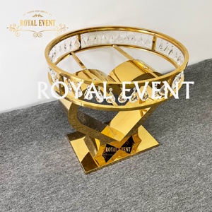 Mesa de Bar de acero inoxidable para bodas y eventos, nuevo estilo de fábrica - Product Image 4
