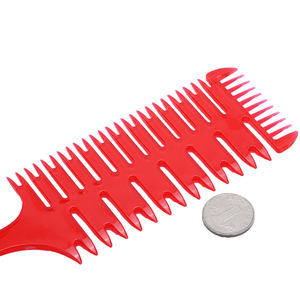 Peine de peluquería grande profesional de plástico con punta para peinar y teñir - Product Image 3