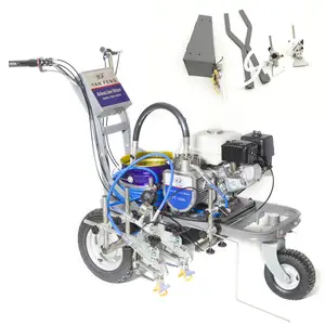 Airless Line Striper 2-Component Road Marking Paint YAN FENG PT4090 Striping Lines road painting machines